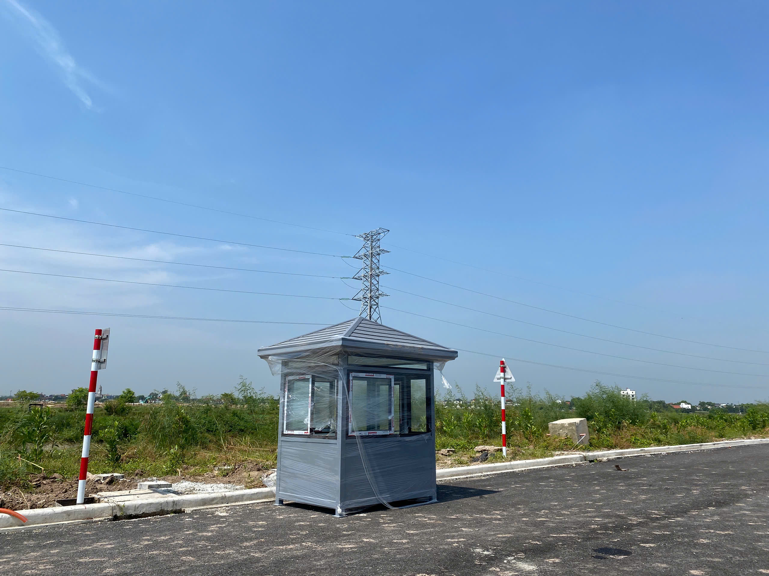 Bốt an ninh khu đô thị mới