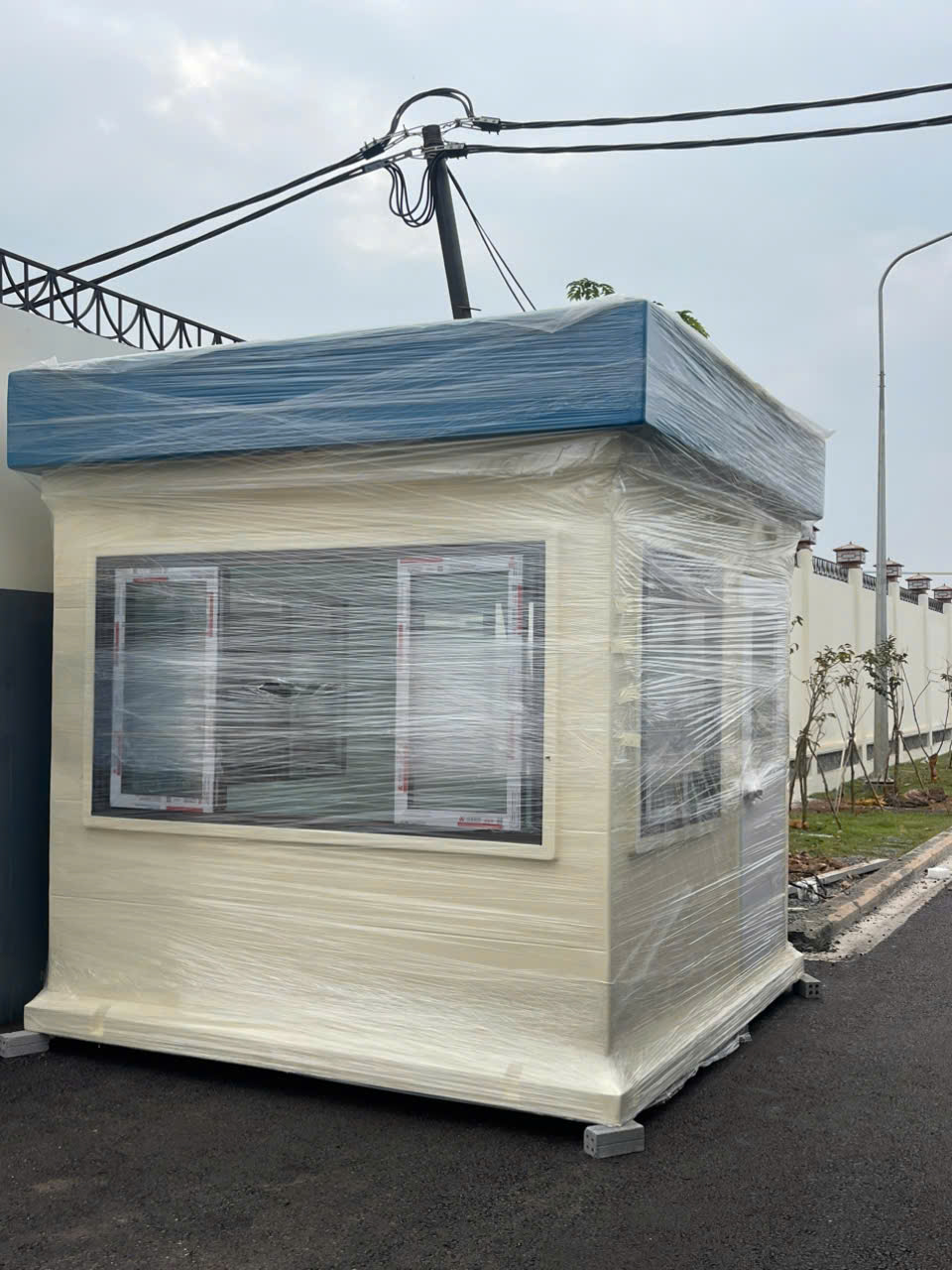 Nhà bảo vệ tại sân bay Long Thành