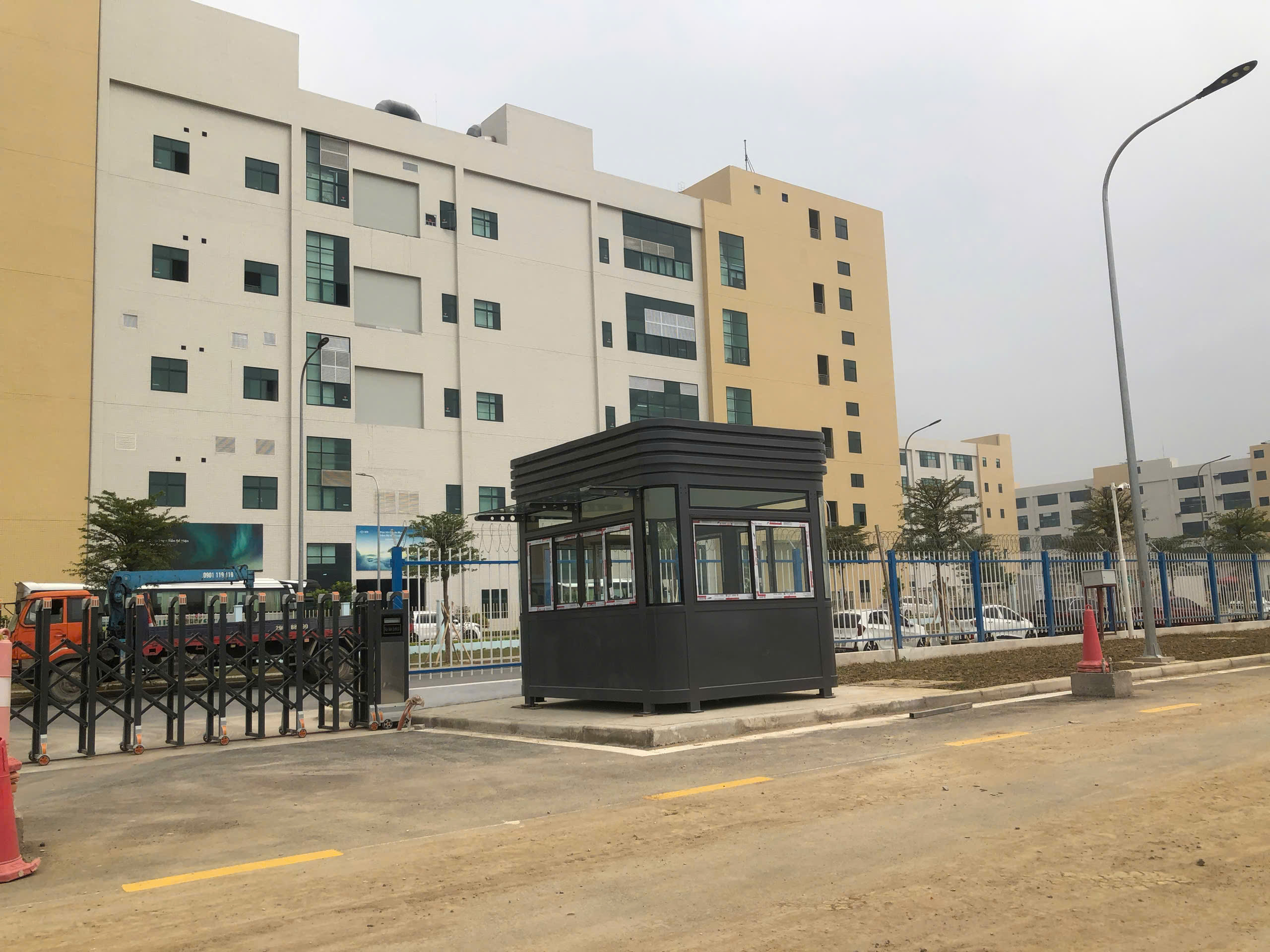 Bốt gác khu đô thị