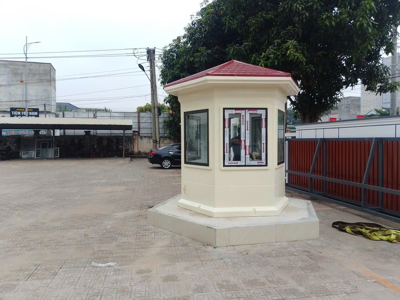Cabin chốt an ninh đúc từ composite