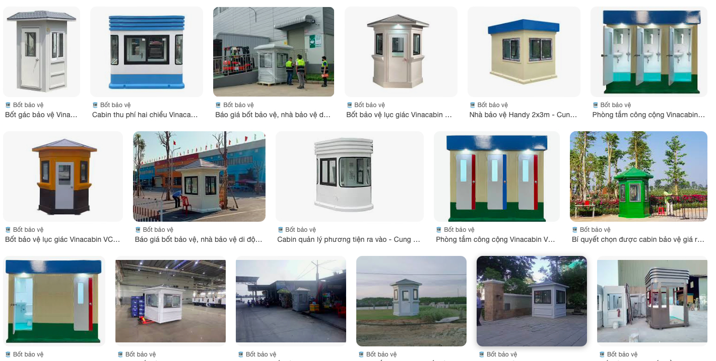 Bốt bảo an Handy Booths